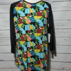 NWT LuLaRoe Randy Baseball T Shirt